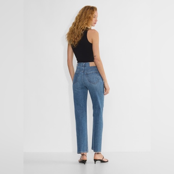 Aritzia Denim Forum The Arlo Hi-rise Straight Jean size 24, 28L - Picture 2 of 6
